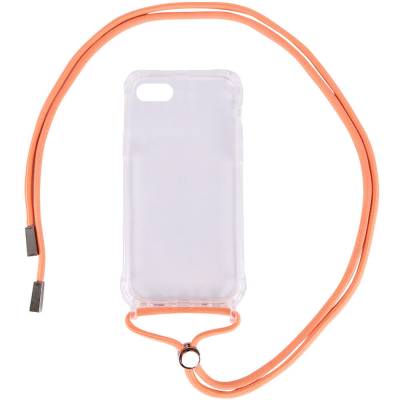 Чехол с шнурком Crossbody Transparent для Apple iPhone 8 (Все цвета) Чехол с шнурком Crossbody Transparent для Apple iPhone 8 (Все цвета)