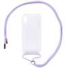 Чехол с шнурком Crossbody Transparent для Apple iPhone X (Все цвета) Чехол с шнурком Crossbody Transparent для Apple iPhone X (Все цвета)