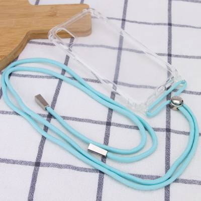 Чехол с шнурком Crossbody Transparent для Apple iPhone X (Все цвета) Чехол с шнурком Crossbody Transparent для Apple iPhone X (Все цвета)