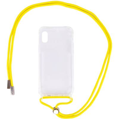 Чехол с шнурком Crossbody Transparent для Apple iPhone X (Все цвета) Чехол с шнурком Crossbody Transparent для Apple iPhone X (Все цвета)