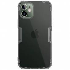 Прозрачный силиконовый чехол Nillkin Nature Series TPU для Apple iPhone 12 Mini (Серый) Прозрачный силиконовый чехол Nillkin Nature Series TPU для Apple iPhone 12 Mini (Серый)