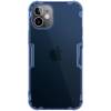 Прозрачный силиконовый чехол Nillkin Nature Series TPU для Apple iPhone 12 Mini (Синий) Прозрачный силиконовый чехол Nillkin Nature Series TPU для Apple iPhone 12 Mini (Синий)