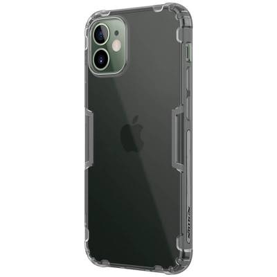 Прозрачный силиконовый чехол Nillkin Nature Series TPU для Apple iPhone 12 Mini (Серый) Прозрачный силиконовый чехол Nillkin Nature Series TPU для Apple iPhone 12 Mini (Серый)