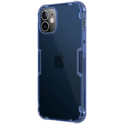 Прозорий силіконовий чохол Nillkin Nature Series TPU для Apple iPhone 12 Mini (Синій) Прозорий силіконовий чохол Nillkin Nature Series TPU для Apple iPhone 12 Mini (Синій)