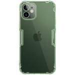 Прозрачный силиконовый чехол Nillkin Nature Series TPU для Apple iPhone 12 Mini (Темно зеленый)