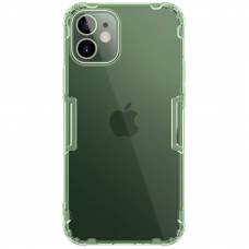 Прозрачный силиконовый чехол Nillkin Nature Series TPU для Apple iPhone 12 Mini (Темно зеленый) Прозрачный силиконовый чехол Nillkin Nature Series TPU для Apple iPhone 12 Mini (Темно зеленый)