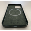 Шкіряний чохол Leather Case (AAA) with MagSafe для Apple iPhone 12 Pro Max (Forest Green)