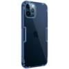 Прозорий силіконовий чохол Nillkin Nature Series TPU для Apple iPhone 12 Pro Max (Синій)
