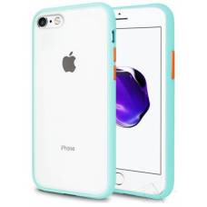 Чехол Color Shield Apple iPhone 7 (голубой)