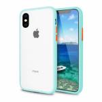Чехол Color Shield Apple iPhone X (голубой)