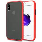 Чехол Color Shield Apple iPhone X (Красный)