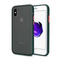 Чохол Color Shield Apple iPhone X (темно-зелений) Чохол Color Shield Apple iPhone X (темно-зелений)