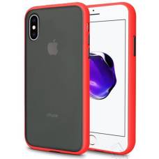 Чехол Color Shield Apple iPhone X (Красный)