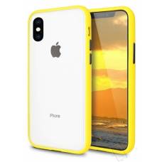 Чехол Color Shield Apple iPhone XS (желтый)