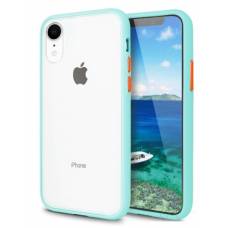 Чехол Color Shield Apple iPhone XR (голубой)