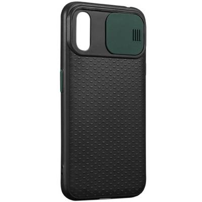 Чехол CamShield Case Samsung Galaxy A50S (Темно-зеленый)