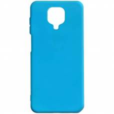 Чехол Matt TPU Case Xiaomi Redmi Note 9S (Голубой)