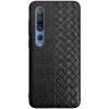 Кожаная накладка Xiaomi Mi 10 Pro (Черный) Кожаная накладка Xiaomi Mi 10 Pro (Черный)