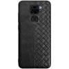 Кожаная накладка Xiaomi Redmi 10X (Черный) Кожаная накладка Xiaomi Redmi 10X (Черный)