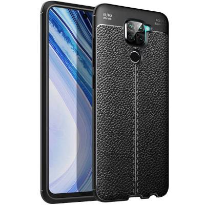TPU чехол Focus для Xiaomi Redmi Note 9 (Черный)