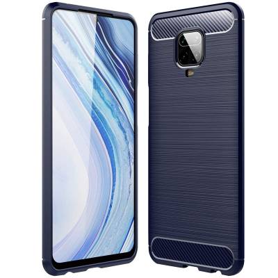 Чехол Slim Series Xiaomi Redmi Note 9 Pro Max (Cиний)