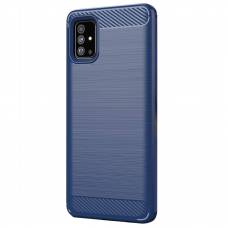 Чехол Slim Series Samsung Galaxy A51 (Синий) Чехол Slim Series Samsung Galaxy A51 (Синий)