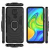 Чехол ударопрочный с магнитным держателем Xiaomi Redmi Note 9 (Черный) Чехол ударопрочный с магнитным держателем Xiaomi Redmi Note 9 (Черный)