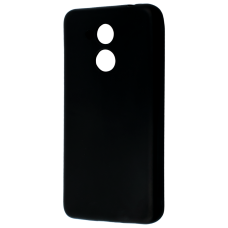 Чехол Силиконовый Samsung Galaxy A8 Plus (Черный)