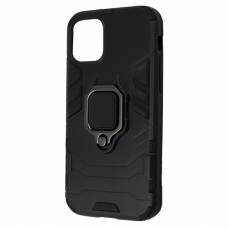 Чехол ударопрочный с магнитным держателем Apple iPhone 11 (Черный) Чехол ударопрочный с магнитным держателем Apple iPhone 11 (Черный)