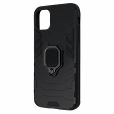 Чехол ударопрочный с магнитным держателем Apple iPhone 11 Pro Max (Черный)