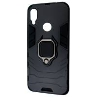 Чехол ударопрочный с магнитным держателем Xiaomi Redmi Note 7 (Черный) Чехол ударопрочный с магнитным держателем Xiaomi Redmi Note 7 (Черный)