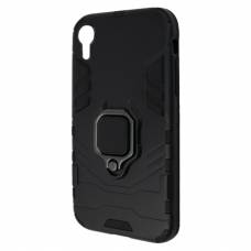 Чохол удароміцний з магнітним утримувачем Apple iPhone XR (Чорний) Чохол удароміцний з магнітним утримувачем Apple iPhone XR (Чорний)