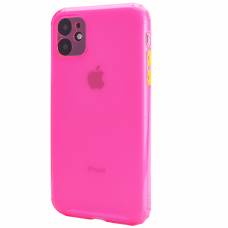 Чехол Color Matte Apple iPhone 11 (Розовый) Чехол Color Matte Apple iPhone 11 (Розовый)
