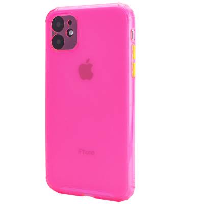 Чехол Color Matte Apple iPhone 11 (Розовый)