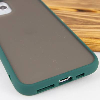Чехол Color Shield Apple iPhone 11 Pro Max (темно-зеленый)