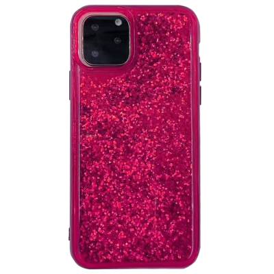 Чехол Sparkle TPU Apple iPhone 11 Pro Max (Малиновый)