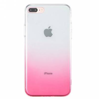 Чехол Ombre  iPhone 8 (Розовый)