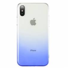 Чехол Ombre Apple iPhone X (Синий) Чехол Ombre Apple iPhone X (Синий)