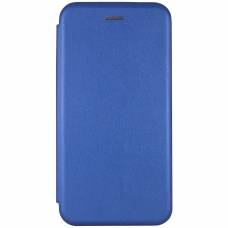 Чехол книжка кожанный Huawei Y5P (Синий)