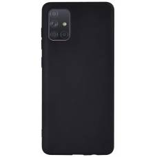 Чехол Matt TPU Case Samsung Galaxy A71 (Черный)