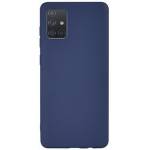 Чехол Matt TPU Case Samsung Galaxy A71 (Темно-синий)