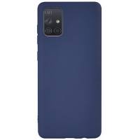 Чехол Matt TPU Case Samsung Galaxy A71 (Темно-синий) Чехол Matt TPU Case Samsung Galaxy A71 (Темно-синий)