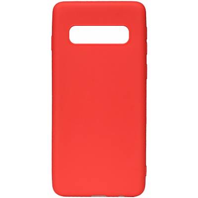 Чехол Matt TPU Case Samsung Galaxy S10 (Красный)