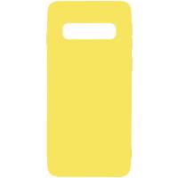 Чехол Matt TPU Case Samsung Galaxy S10 (Желтый) Чехол Matt TPU Case Samsung Galaxy S10 (Желтый)