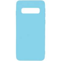 Чехол Matt TPU Case Samsung Galaxy S10 Plus (Голубой) Чехол Matt TPU Case Samsung Galaxy S10 Plus (Голубой)