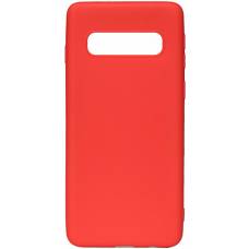 Чехол Matt TPU Case Samsung Galaxy S10 Plus (Красный) Чехол Matt TPU Case Samsung Galaxy S10 Plus (Красный)