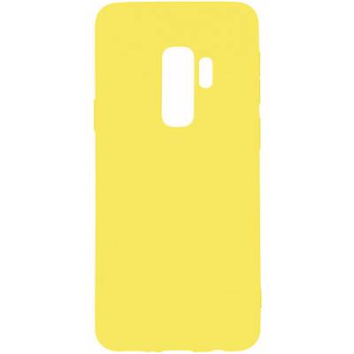 Чехол Matt TPU Case Samsung Galaxy S9 Plus (Желтый)