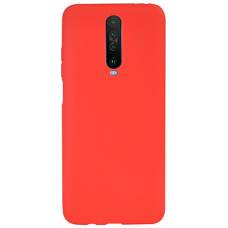 Чехол Matt TPU Case Xiaomi Redmi K30 Pro (Красный)