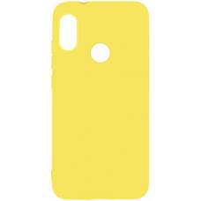 Чехол Matt TPU Case Xiaomi Redmi 6 Pro (Желтый)