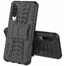 Чехол ударопрочный Kickstand 2 in 1 Xiaomi Mi 9 SE (Черный) Чехол ударопрочный Kickstand 2 in 1 Xiaomi Mi 9 SE (Черный)